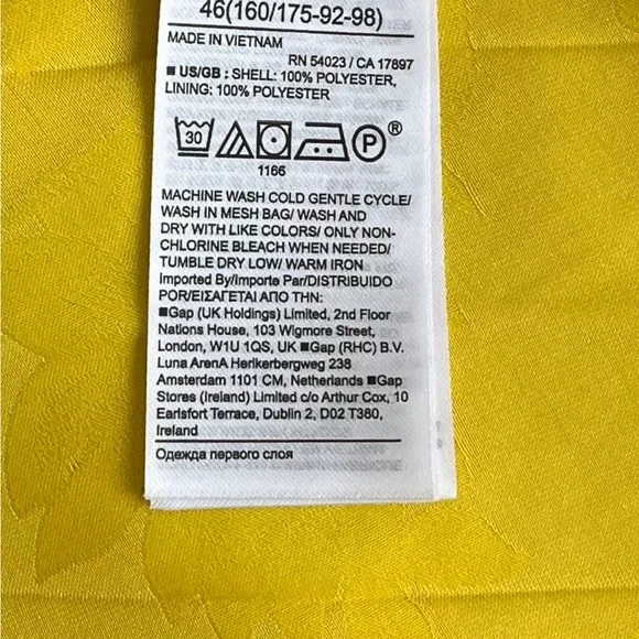 Banana Republic Radiant One-Shoulder Top Yellow - Picture 7 of 9